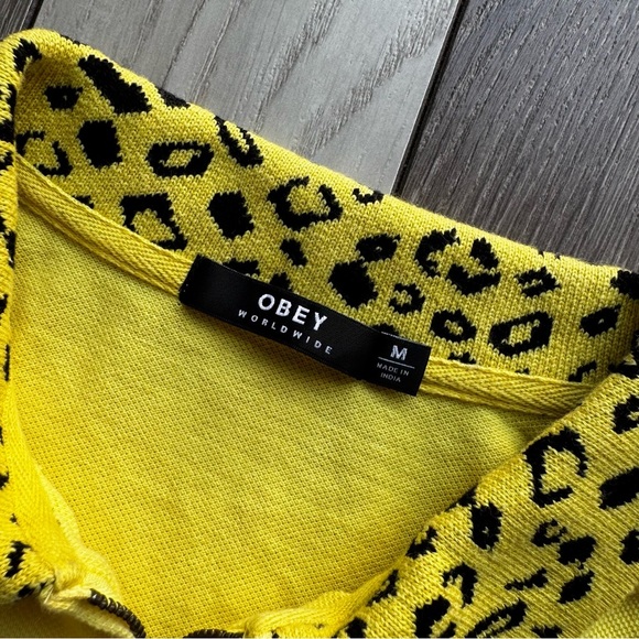 Obey Women’s Cropped Polo Shirt | Size: Medium | Excellent Condition. - Picture 2 of 5